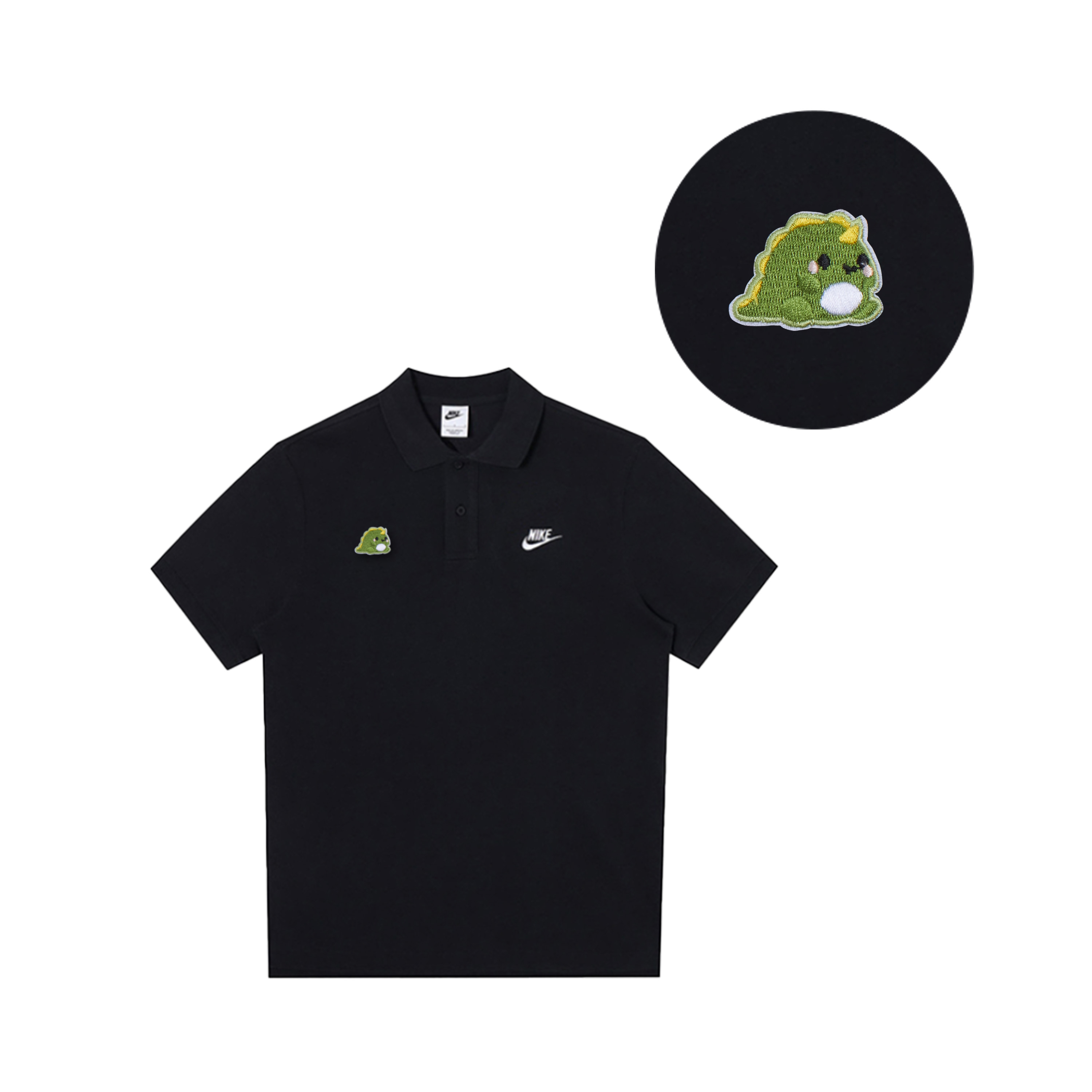 

Nike Спортивная поло мужская black, Черный, Nike Спортивная поло мужская black