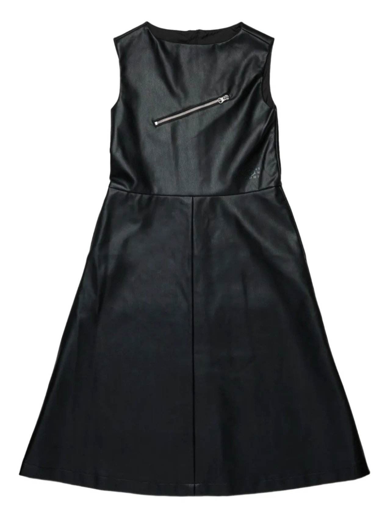 

MM6 Maison Margiela Kids платье с принтом Numbers, черный