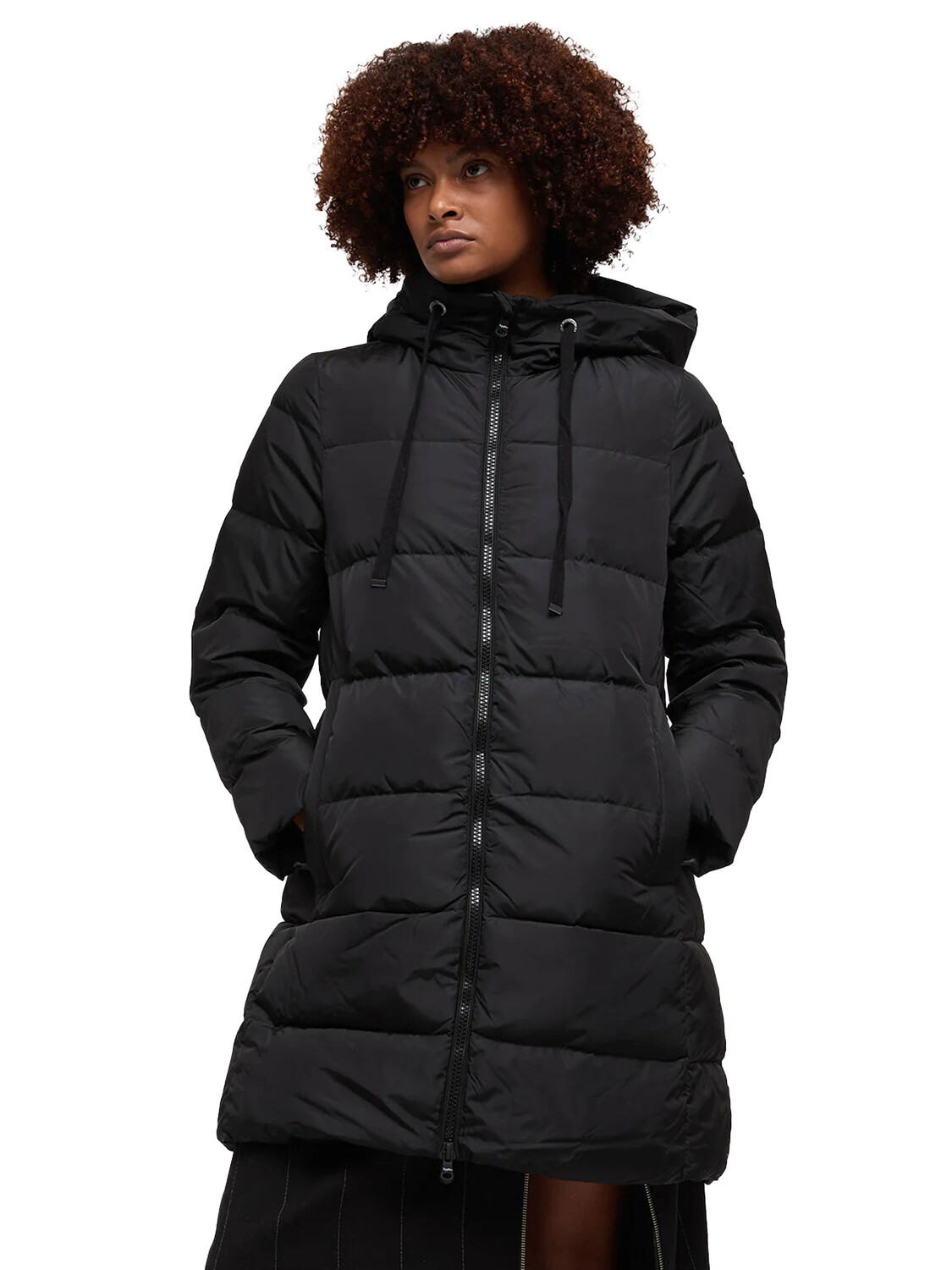 

Пуховик piumino caty donna Refrigiwear, черный