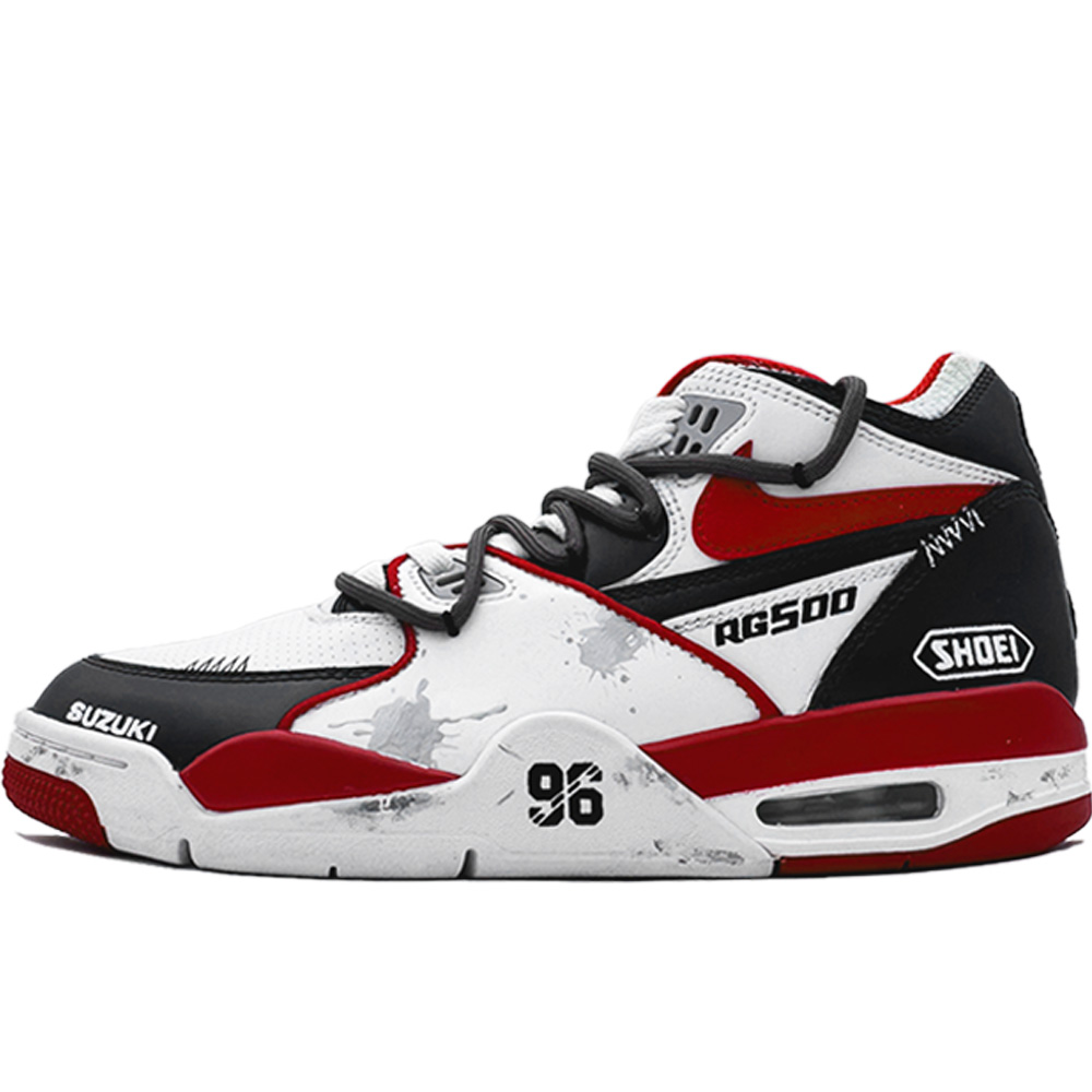 

Nike Баскетбольные кроссовки Air Flight 89 Vintage, мужские, среднего размера, красные, белые