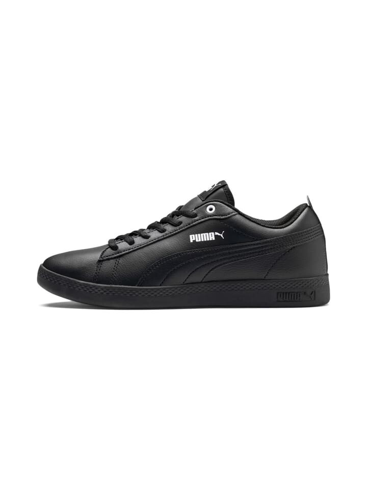 Кроссовки на шнуровке Puma Sneakers Low Smash Wns v2 L, черный — фото 3