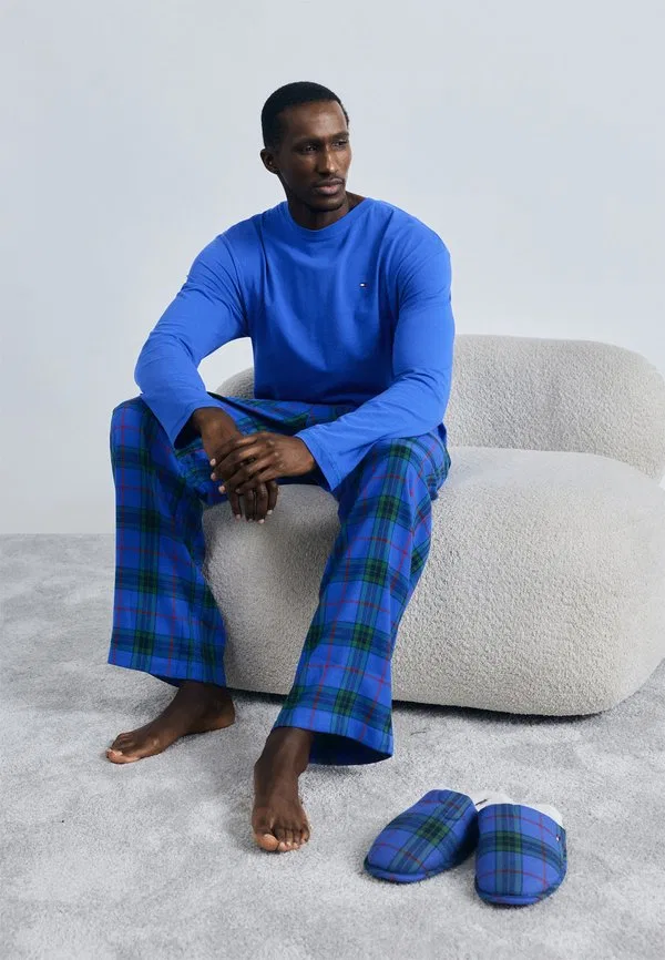 Оригинальные тапочки в коробке, пижама Tommy Hilfiger, Noble Blue/Blue