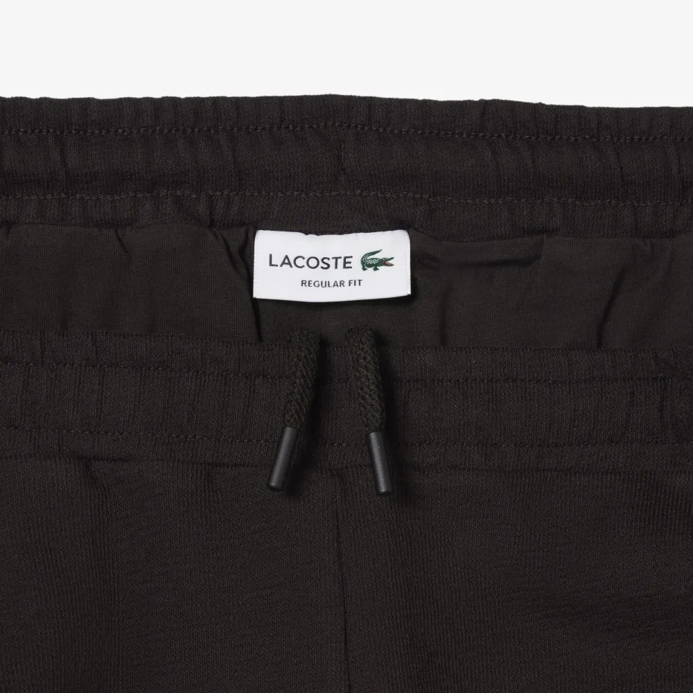 Мужские шорты с текстурой коричневые от Lacoste — фото 3