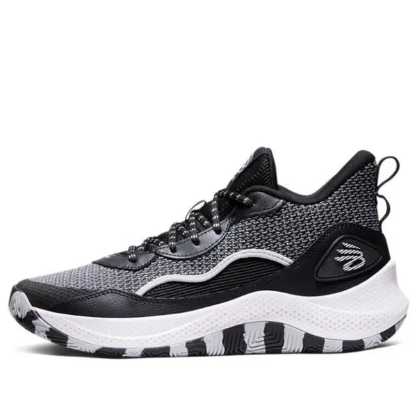 

Кроссовки curry 3z 24 'black halo grey' Under Armour, черный