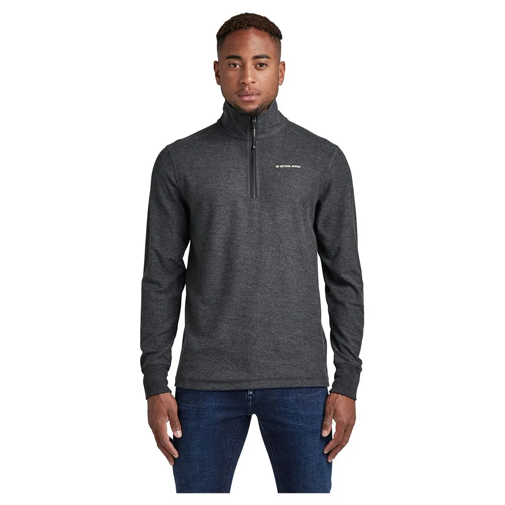 

Лонгслив G-Star Astro Tweeter Half Zip, серый