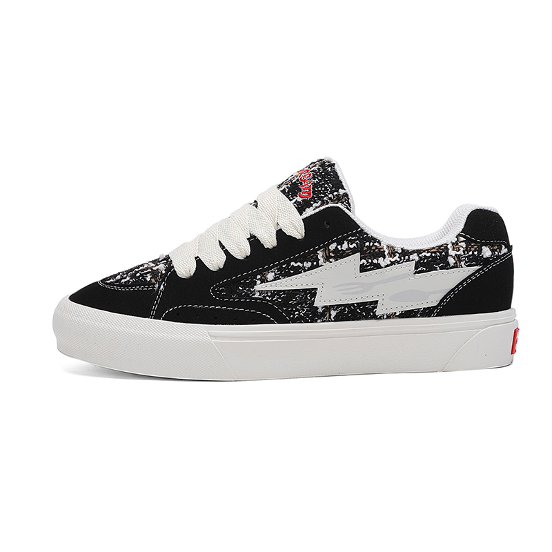 

JDXJ Легкие низкие скейтбордские кроссовки с эффектом увеличения роста Unisex - Phantom Black, цвет Phantom Black