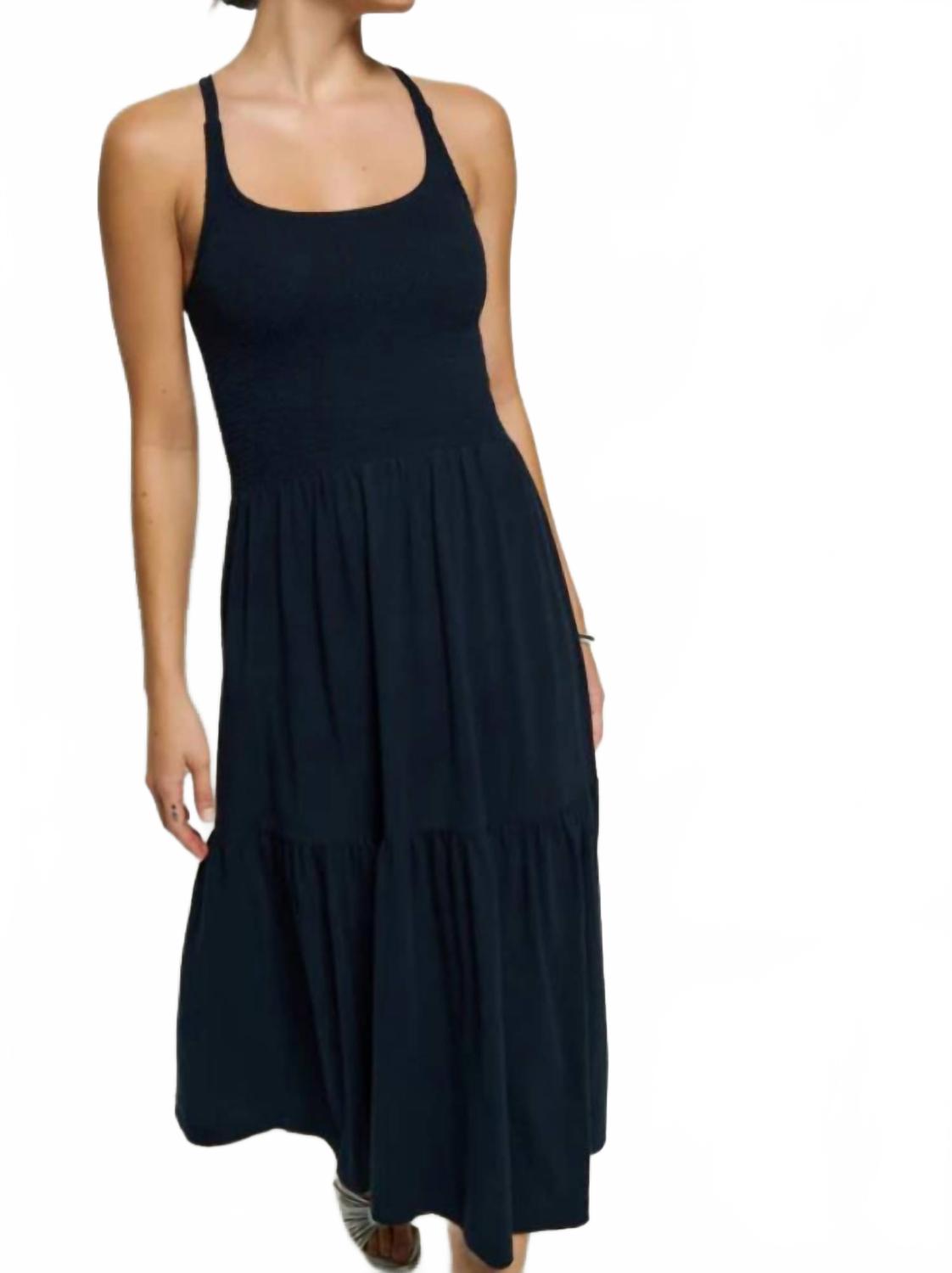 

Платье миди Penelope с перекрестными лямками в цвете Night Sky Nation LTD, Night Sky