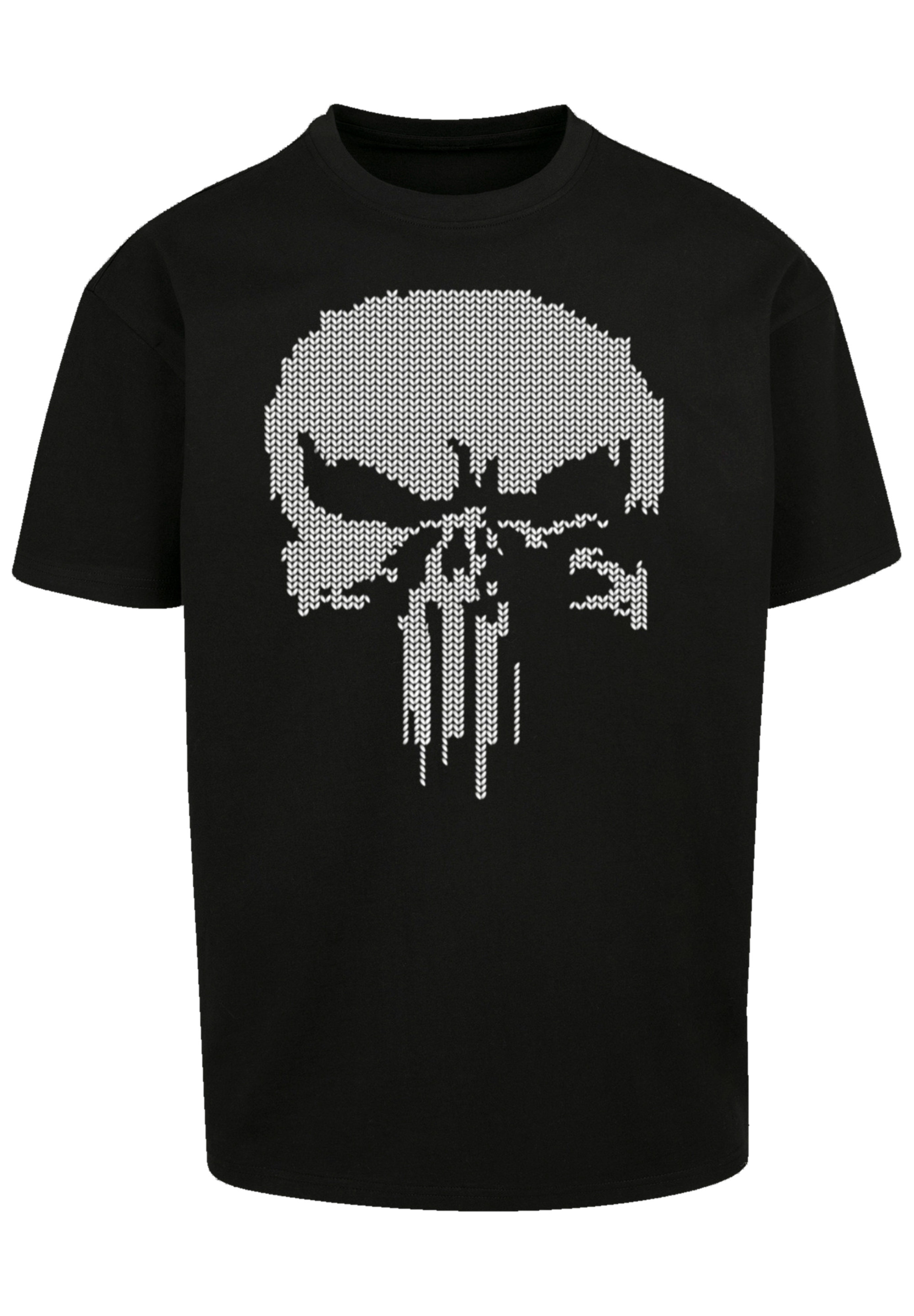 

Футболка F4NT4STIC Marvel Punisher Fake Knit, черный