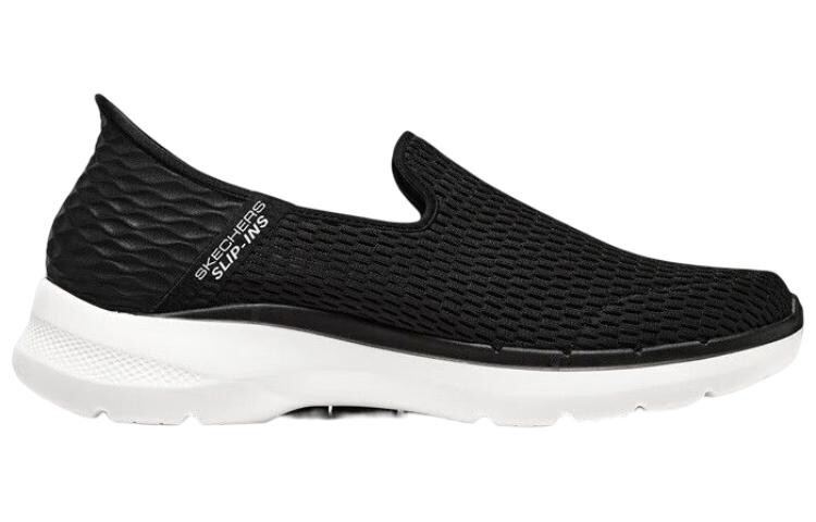 Go Walk 6 Кроссовки для мужчин с низким верхом, черные/белые Skechers — фото 2