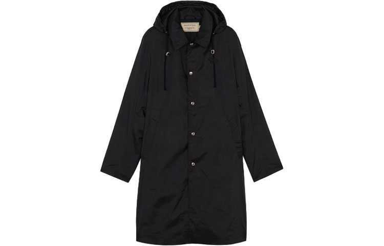 

Maison Kitsune Тренч мужской черный, Black