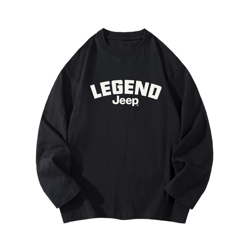 

Футболка для начальной школы Jeep, черная