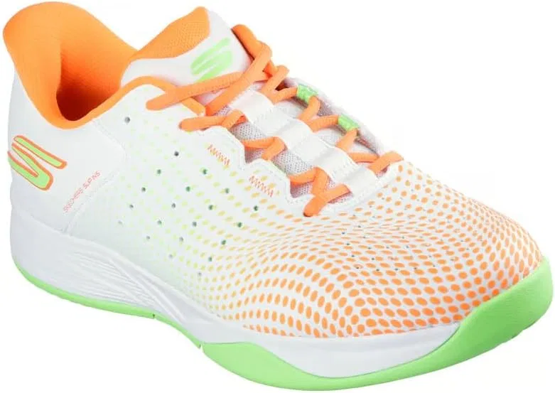 Кроссовки для пиклбола Skechers Viper Court Reload Hands Free Slip-ins, белый/оранжевый
