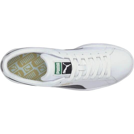 Кроссовки Puma Basket Classic XXI, цвет Puma Weiß/Puma Schwarz — фото 4