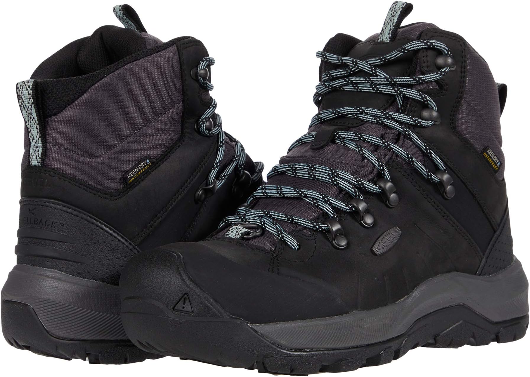 

Походная обувь Revel IV Mid Polar KEEN, цвет Black/Harbor Gray