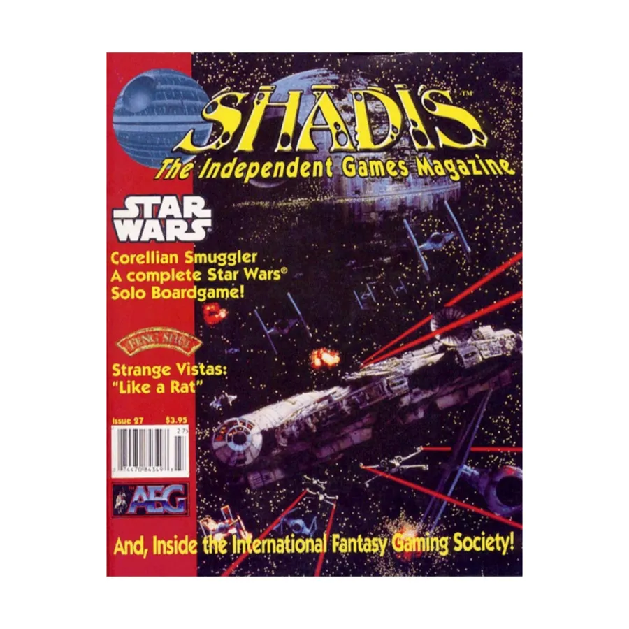 

Журнал #27 w/Star Wars Correllian Smuggler Game, Shadis Magazine