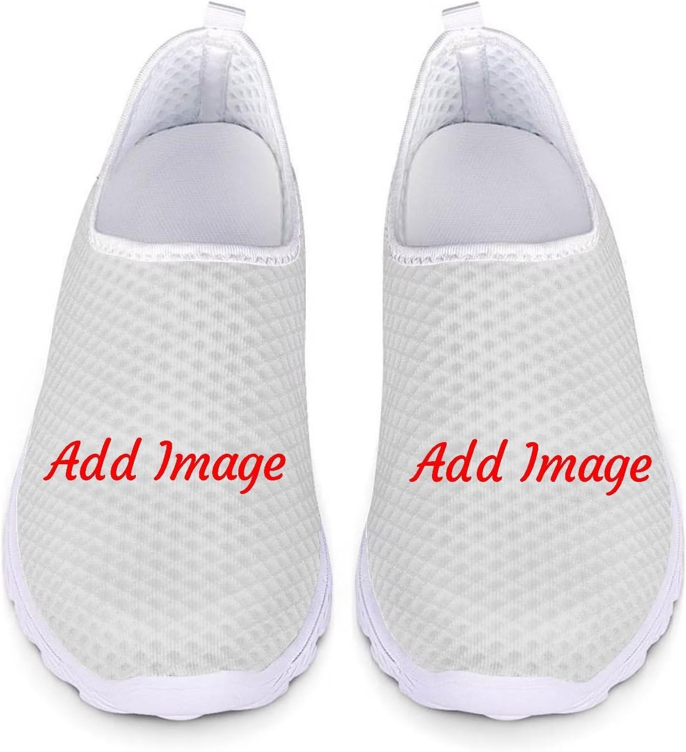 

Женские и мужские кроссовки для ходьбы, сетчатые, с плоской подошвой, без застежки, дышащие, размеры США 5-12 Xixirimido, Custom