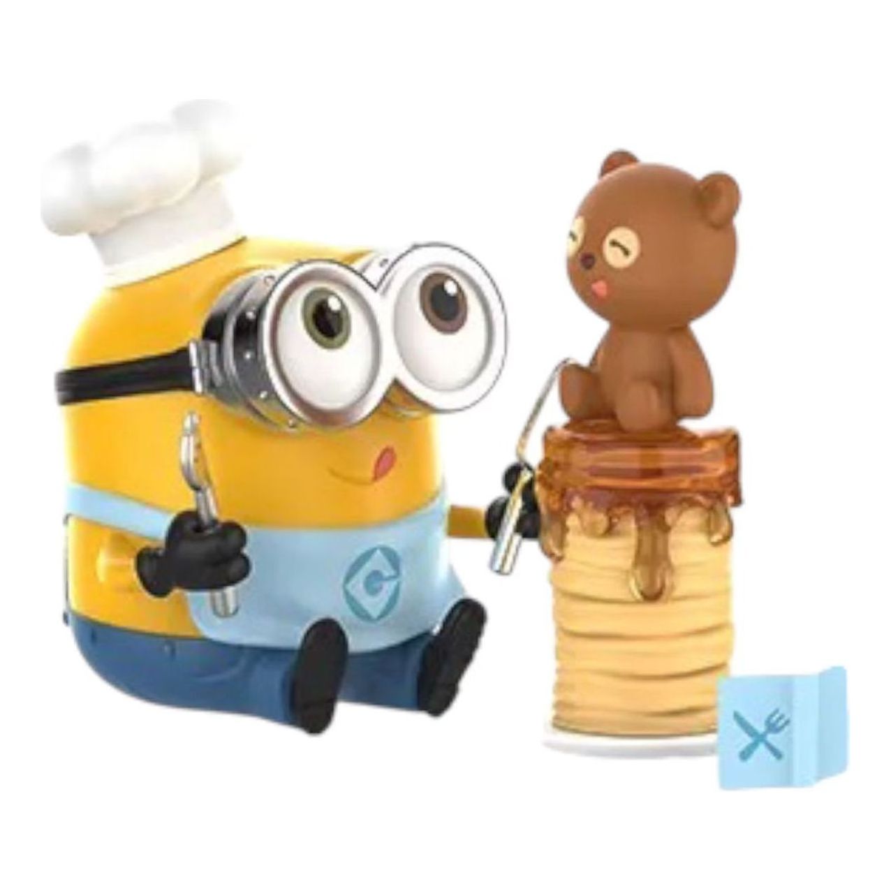 

Pop Mart Minions Bedtime Stories by Bob and Tim Figures 'Breakfast Cookbook'