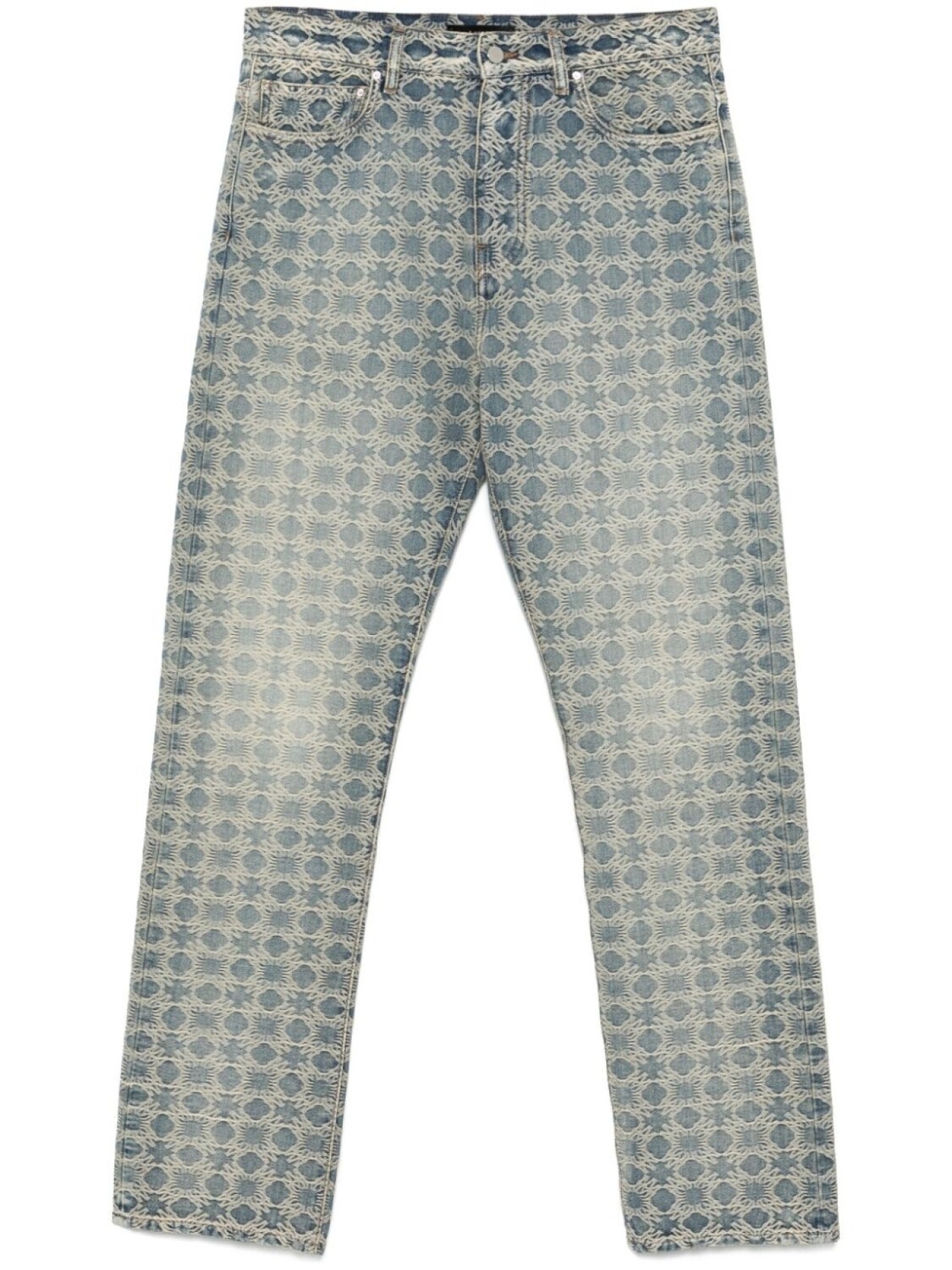 

AMIRI джинсы Quad, синий