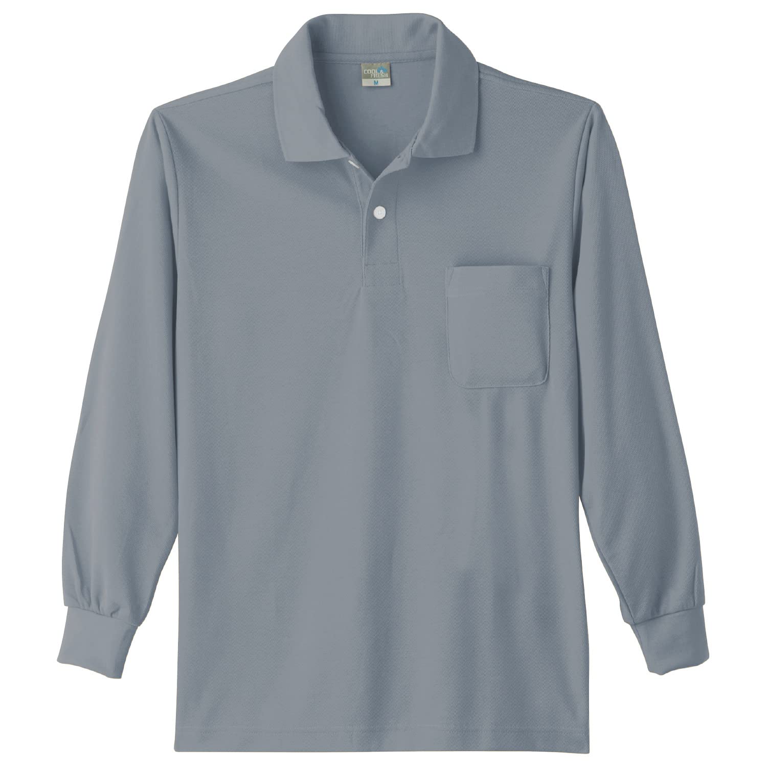 

Поло Oguraya POLOIZM 9007 DRY с длинным рукавом, серое, размер S 9007-40-S Kokuraya