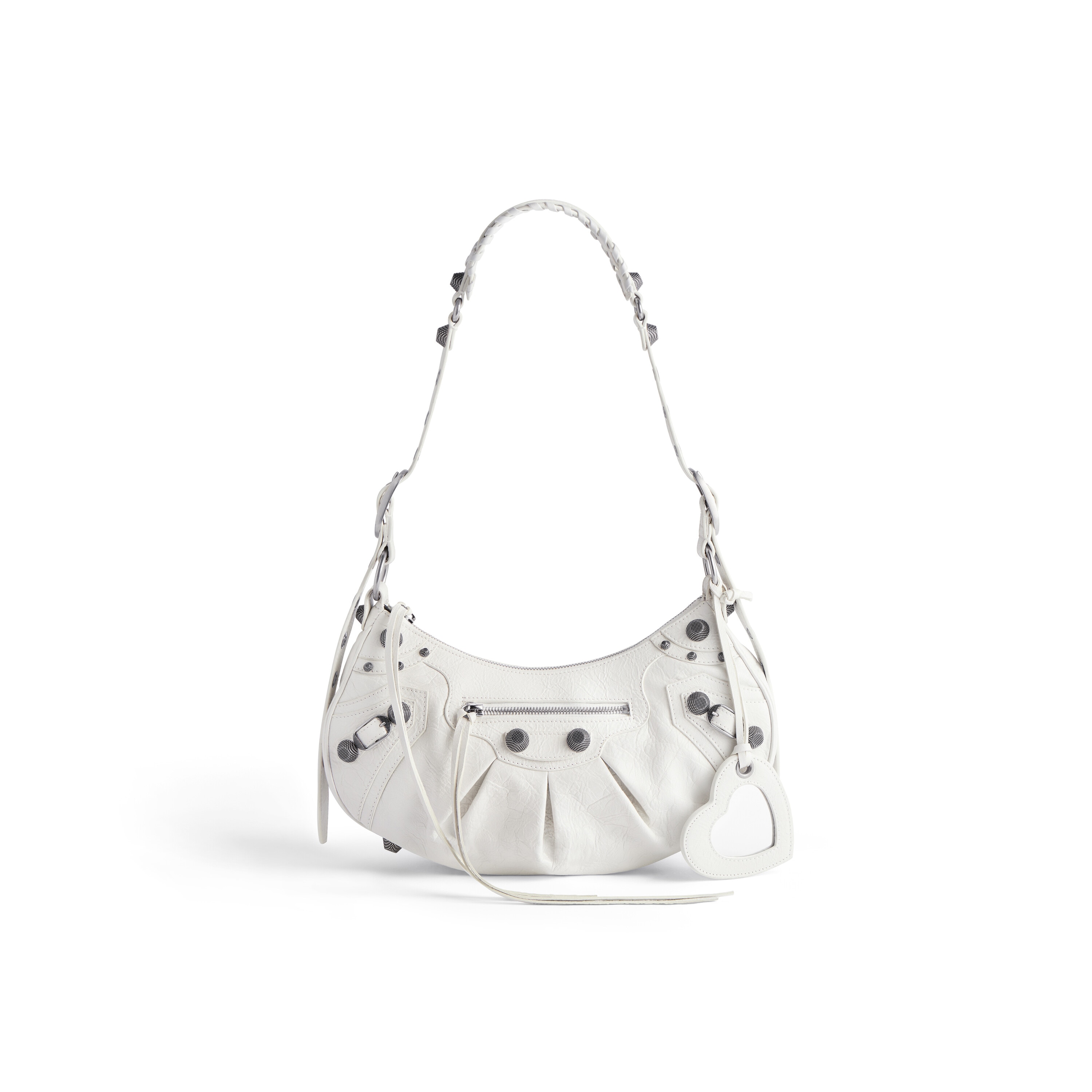 

Маленькая сумка через плечо Le Cagole BALENCIAGA, белый