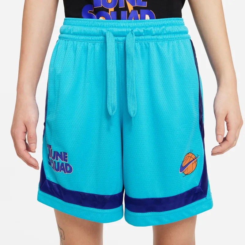 Nike Шорты баскетбольные Space Jam женские Light Furious Flame Blue — фото 3