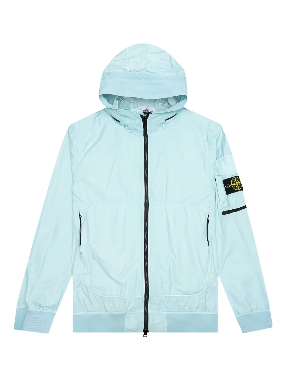 

Куртка с капюшоном и значком компаса Stone Island, черный