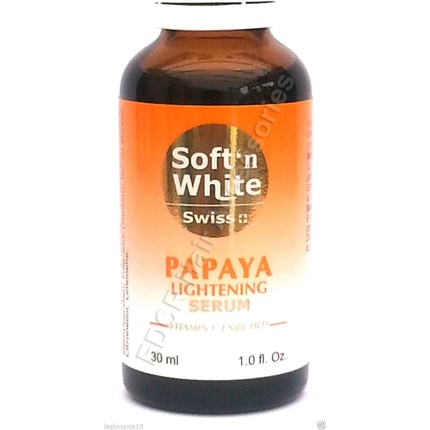 

Осветляющая сыворотка Soft' N White Swiss Papaya с витамином C, обогащенная 30 мл Softnwhite