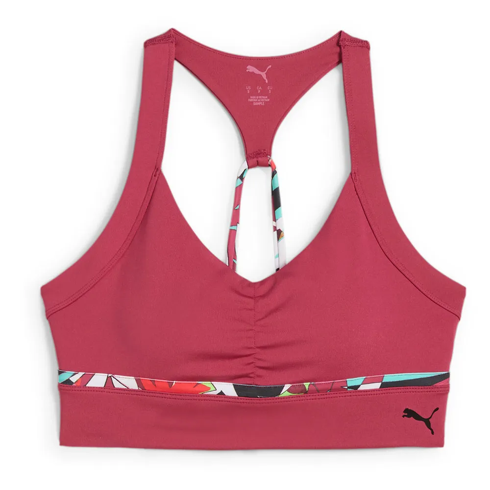 

Спортивный бюстгальтер Puma 4Keeps Tropical sports bra, розовый