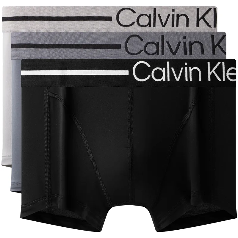 Мужские трусы 3 шт Calvin Klein, J61-Space Black/Coconut Gray/Graphite Gray