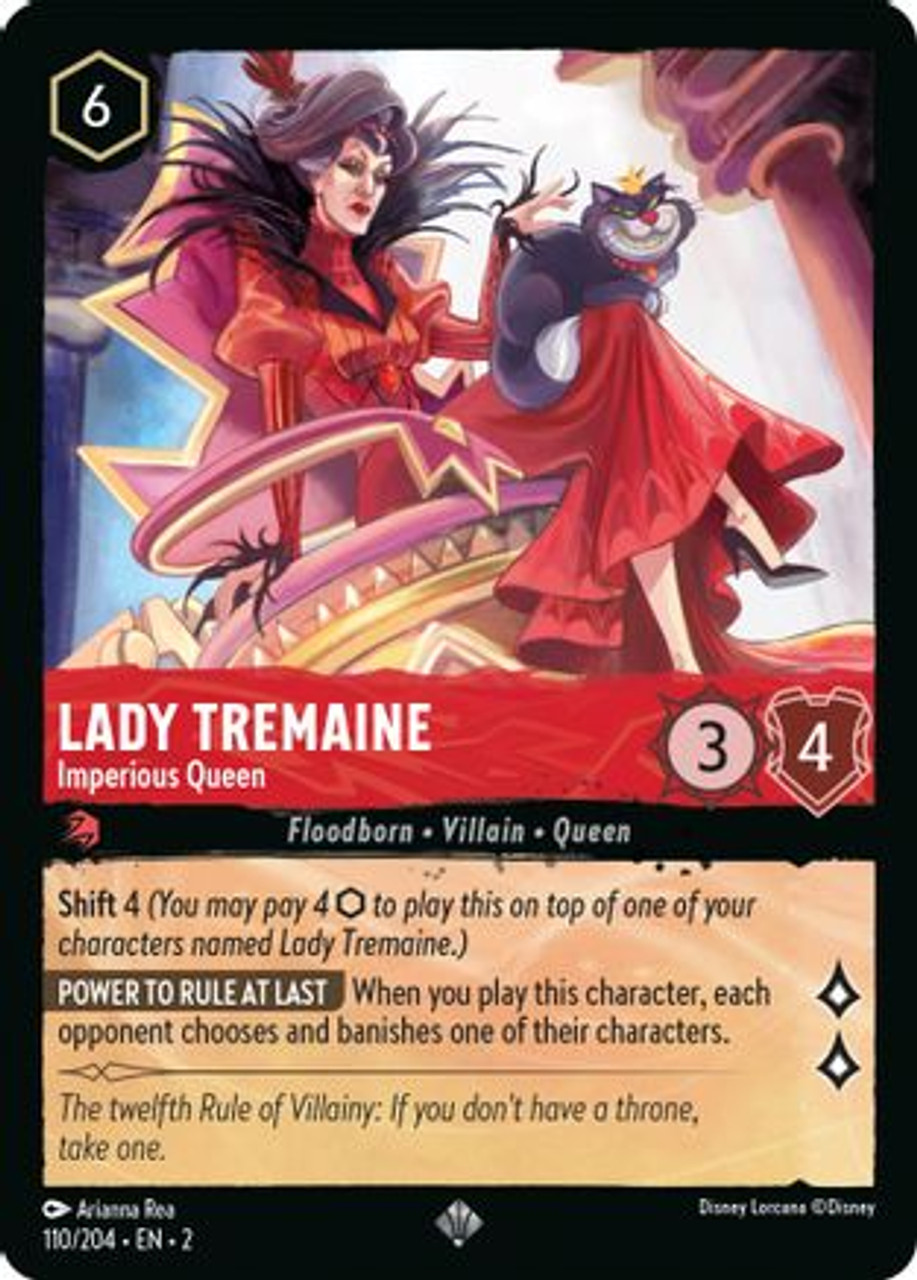 

Карточная игра Lady Tremaine - Imperious Queen (110/204) - Rise of the Floodborn