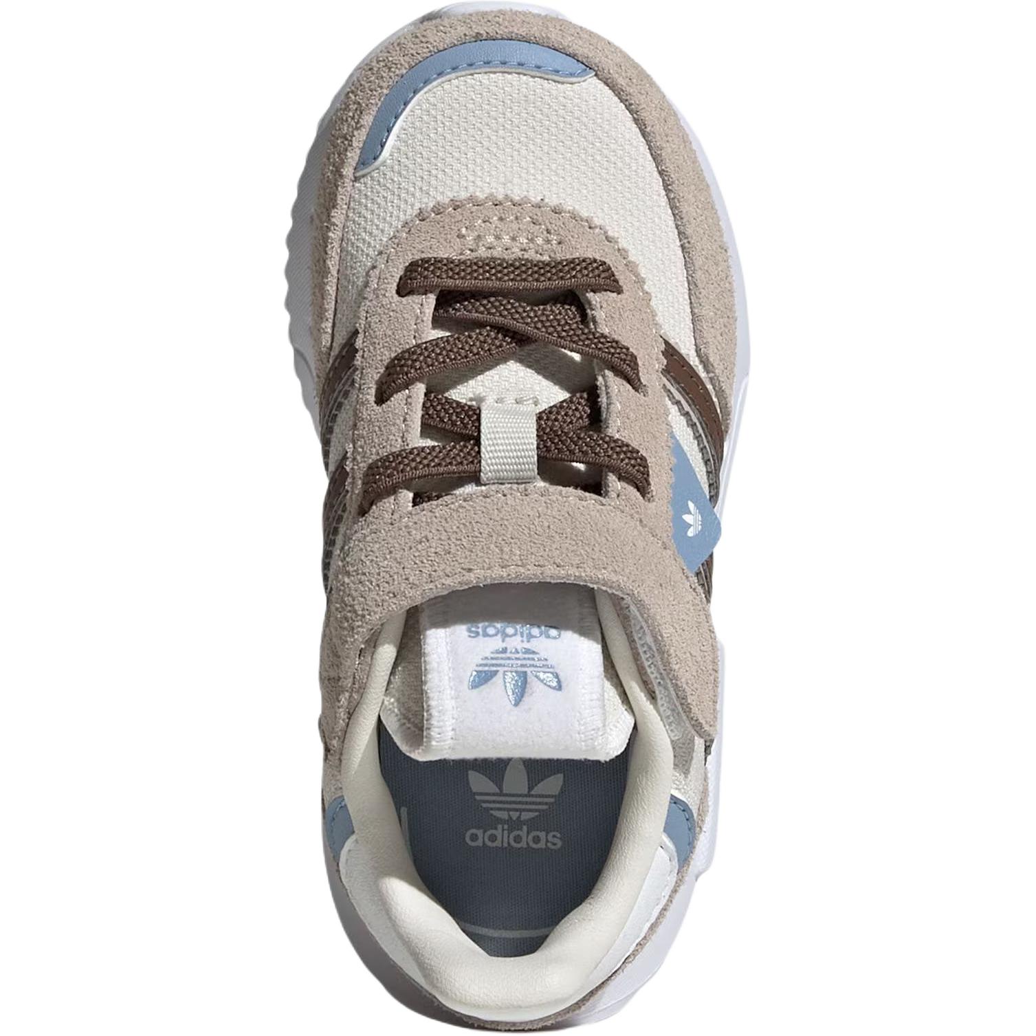 Adidas Originals Retropy F2 низкие детские ботинки brown — фото 4