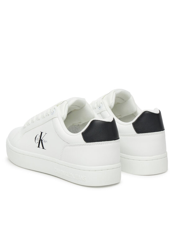 Кроссовки Classic Cupsole Mono Lth Wn YW0YW01902 Calvin Klein Jeans, белый — фото 3