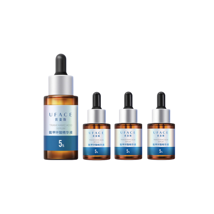 

Сыворотка-лосьон с транексамовой кислотой успокаивающая, осветляющая, увлажняющая, восстанавливающая 20мл UFACE, Four-Piece Set