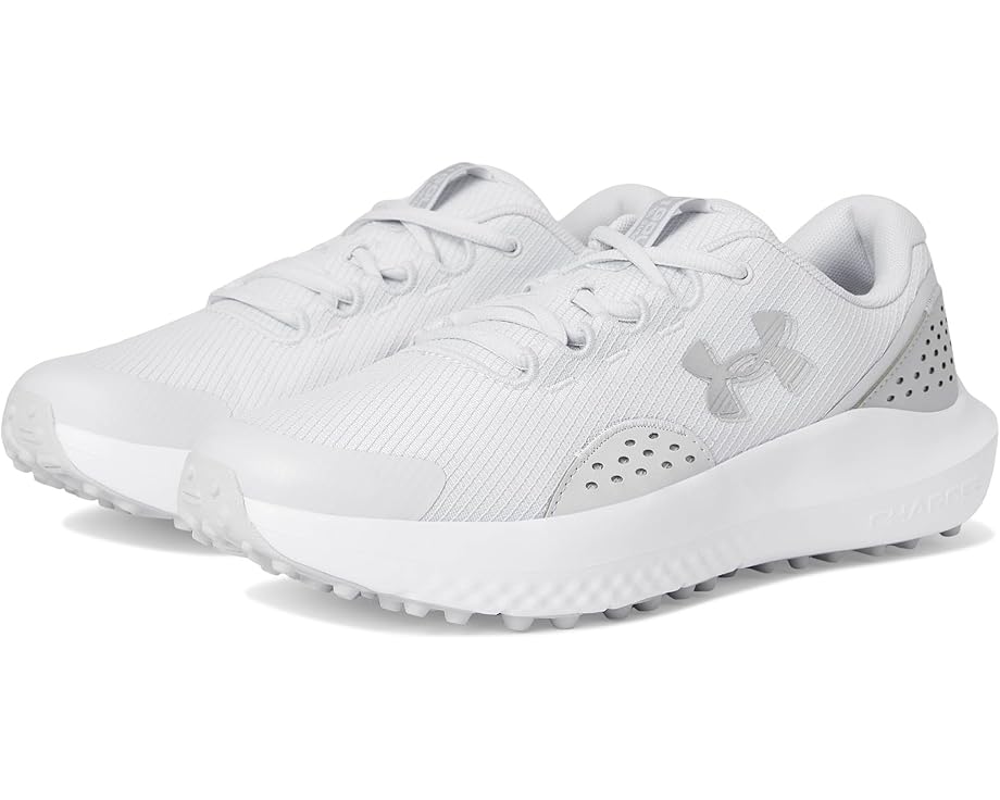 

Кроссовки Under Armour Surge Golf Cleats, цвет Halo Gray/Halo Gray/Metallic Silver
