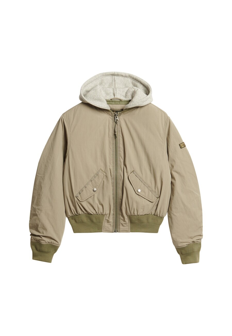 

Всесезонная куртка Superdry Between-Season Jacket, цвет khaki/kiwi