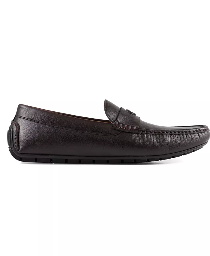 Мужские повседневные лоферы Follman Slip-On Calvin Klein, коричневый — фото 2