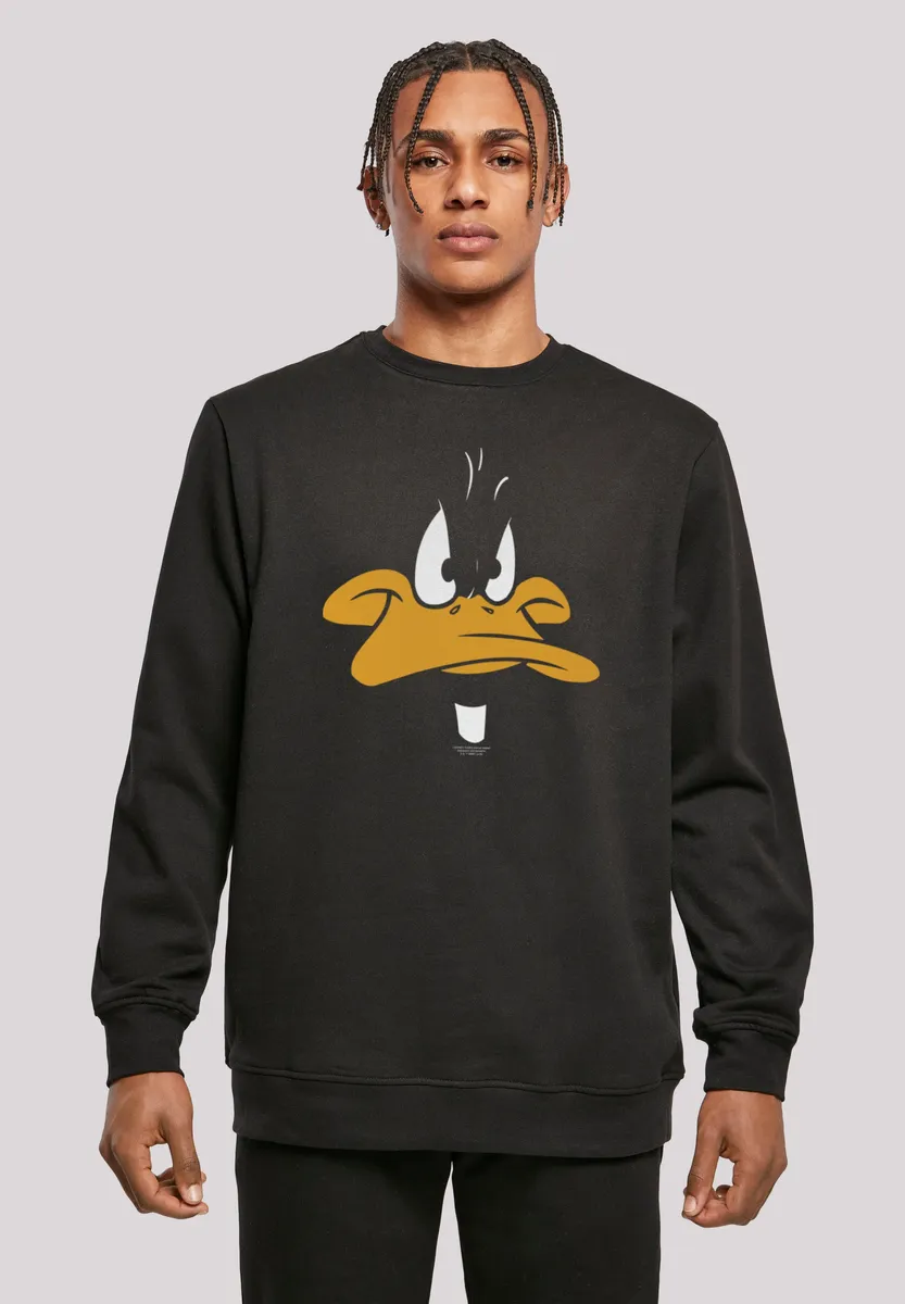 

Толстовка F4NT4STIC "Looney Tunes Daffy Duck Big Face", принт, черный