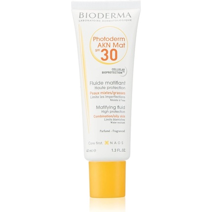 

Bioderma Akn Mat Солнцезащитная жидкость Spf 30, 40 мл, Photoderm