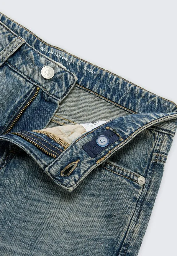 Джинсы свободного кроя Tom Tailor, Tinted Blue Denim — фото 3