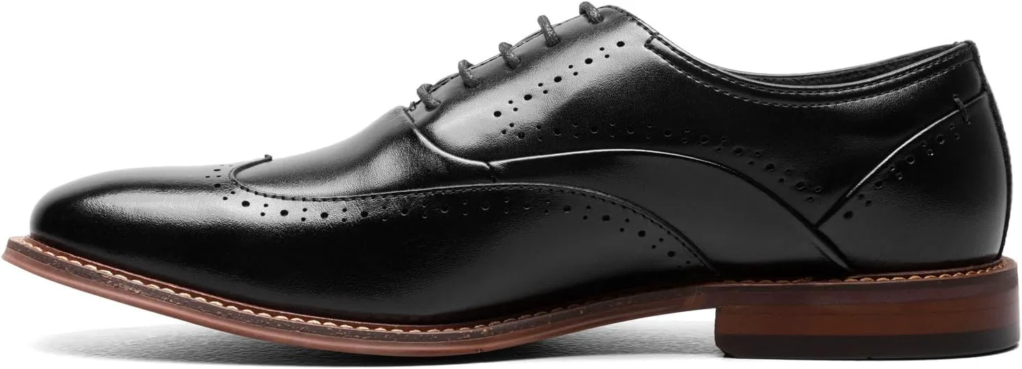 

Мужские туфли Stacy Adams, оксфорды MacArthur с крыльями, черный