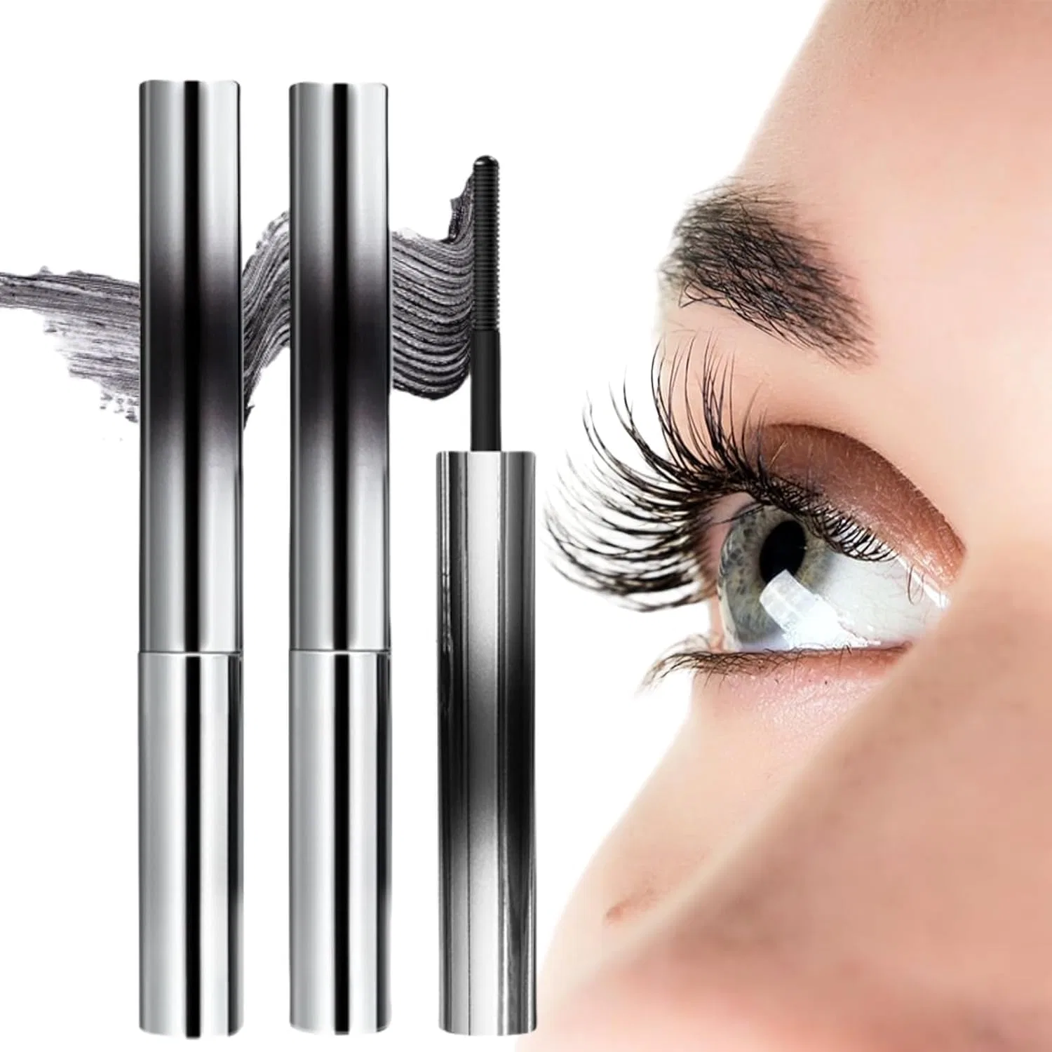 Тушь для ресниц Upward Eye Force, 2 шт., водостойкая, объемная