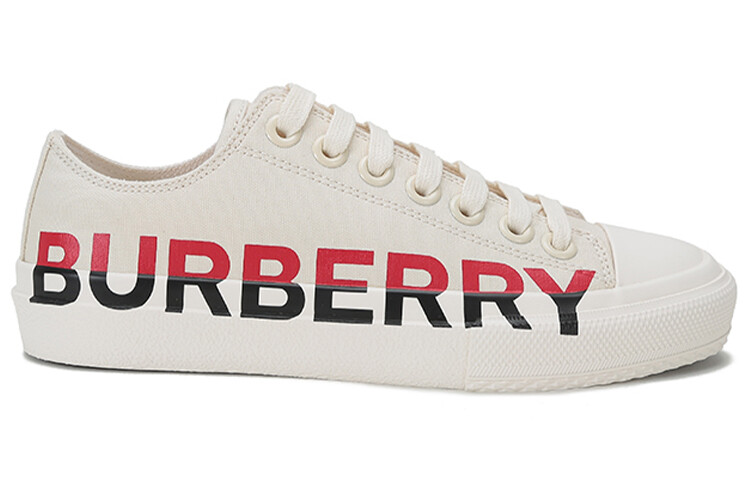 Кроссовки для скейтбординга женские, низкие, кремовые Burberry — фото 2