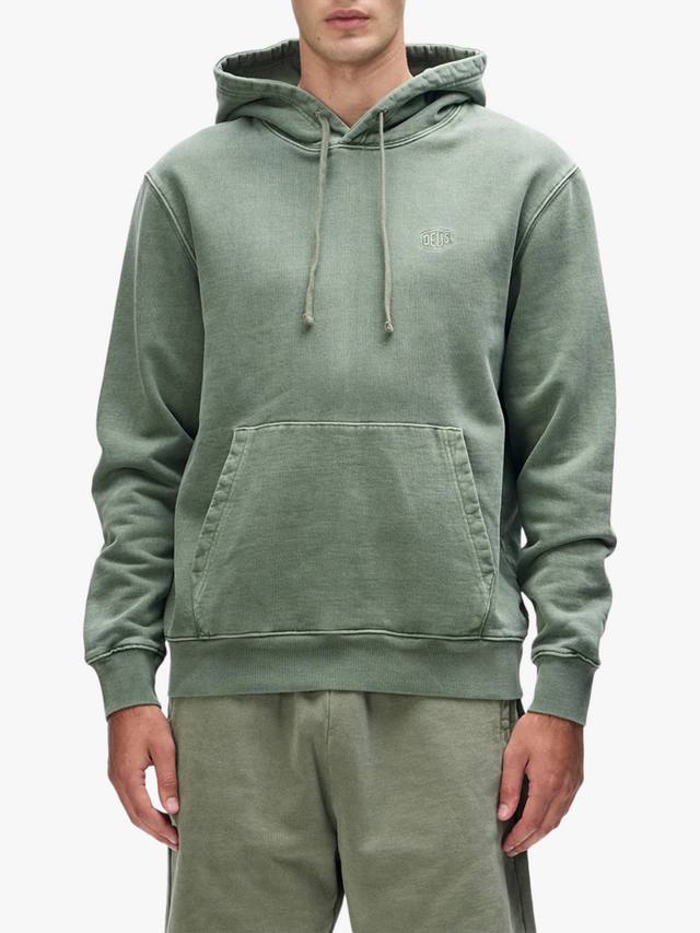 

Худи Shield из хлопка Deus ex Machina, Cypress Green