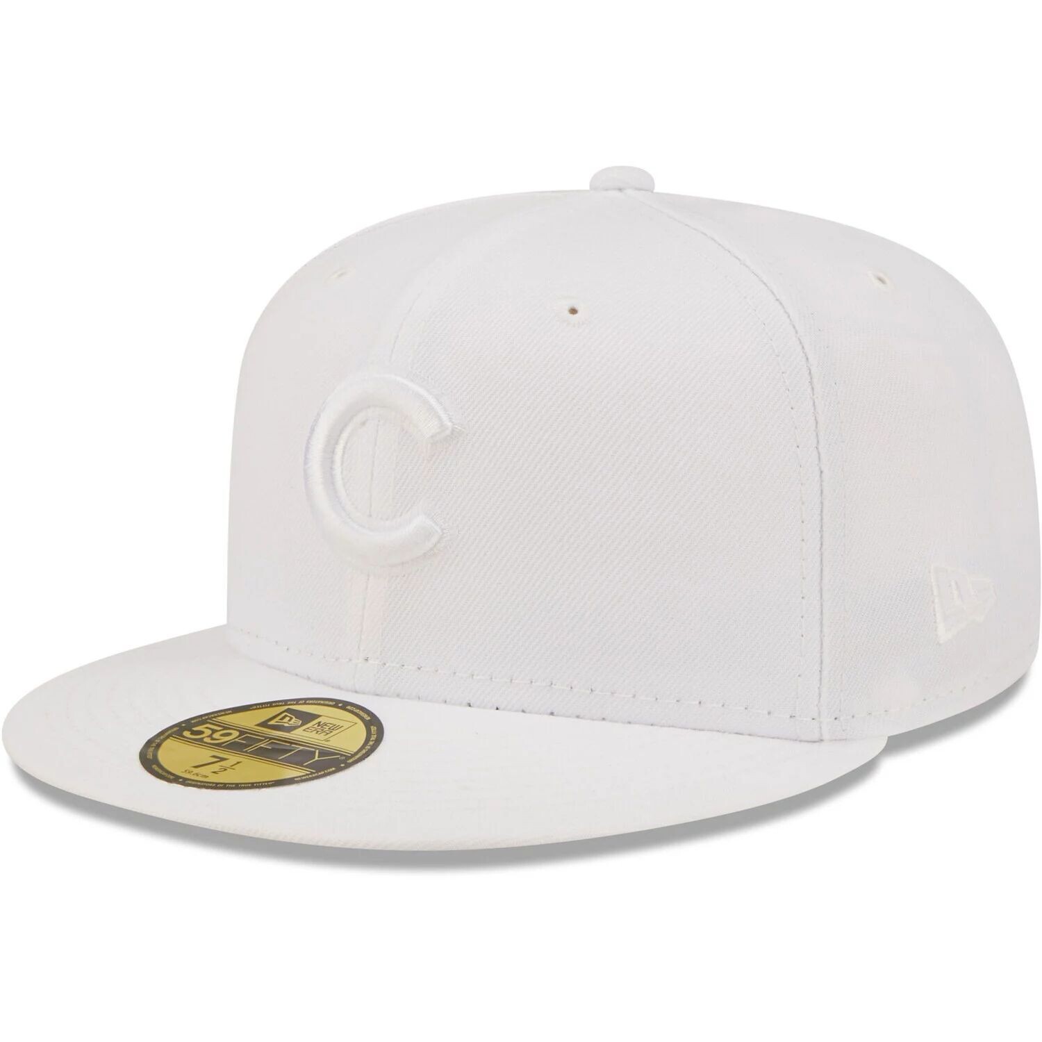 

Мужская приталенная кепка New Era Chicago Cubs White on White 59FIFTY