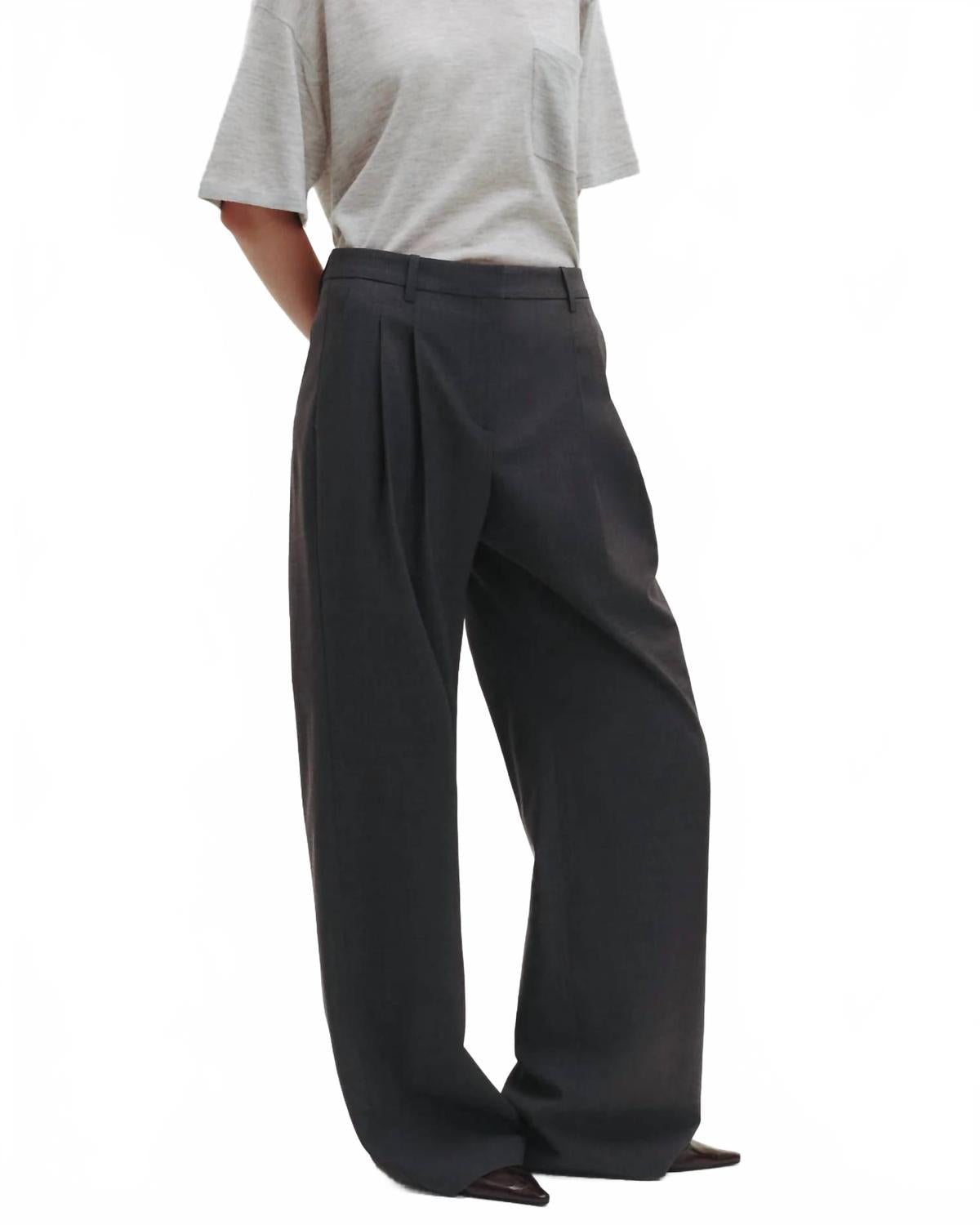 

Брюки Sulli в темно-угольном цвете TWP, Dark Charcoal