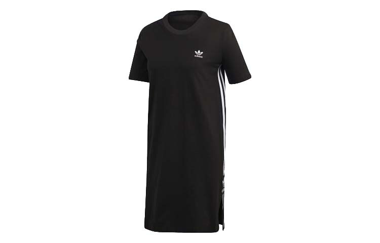 

Adidas Originals Женские шорты-платье с рукавами, цвет Black