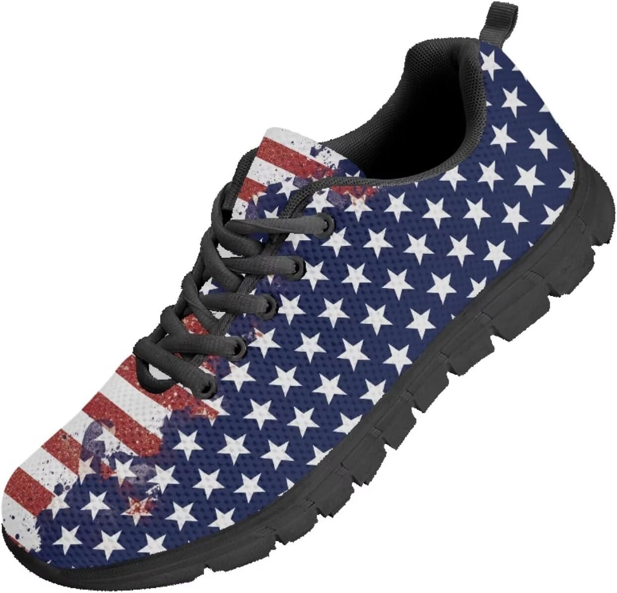

Мужские теннисные кроссовки Funnydude Funny Print, повседневные комфортные легкие дышащие сетчатые кроссовки, American Flag