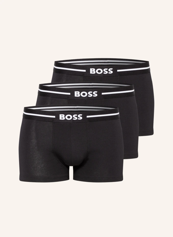 

Комплект из 3 боксеров Boss, черный