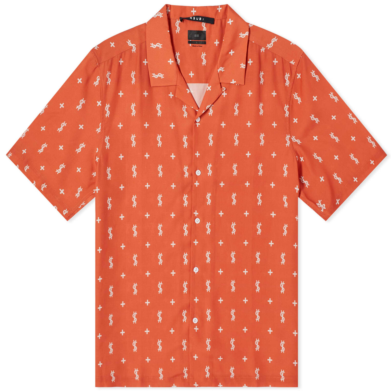 

Рубашка Ksubi Allstar Vacation, цвет Red