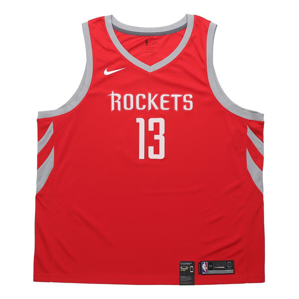 

Футболка nba sw fan edition rockets № 13 спортивная баскетбольная майка большая красная Nike, красный